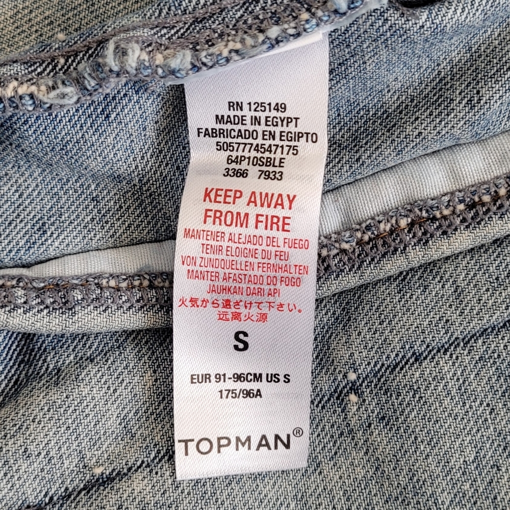 TOPMAN Oversized Denim Jacket - Picture 6 of 12